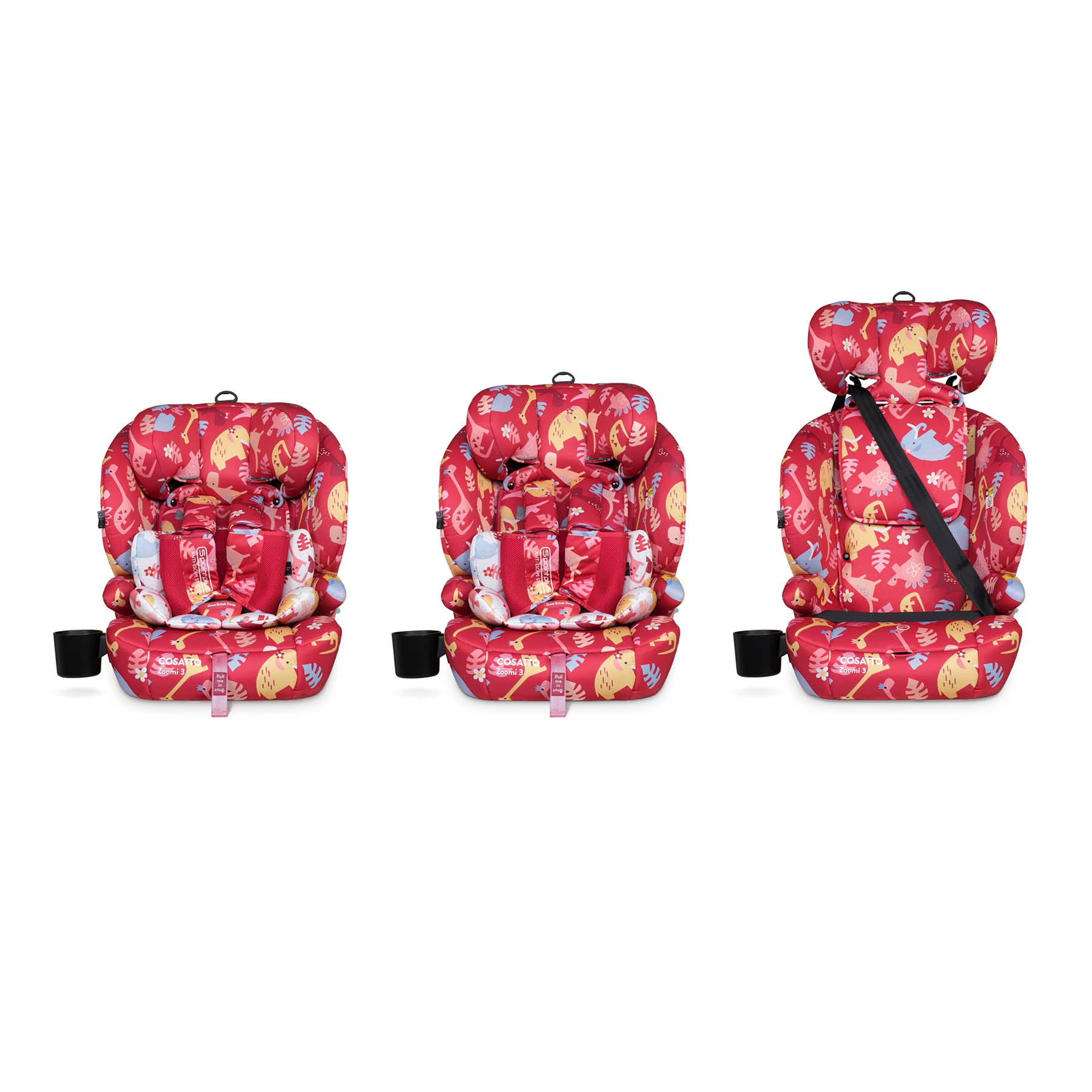 Zoomi 3 i-Size Silla de coche - Dino Delite