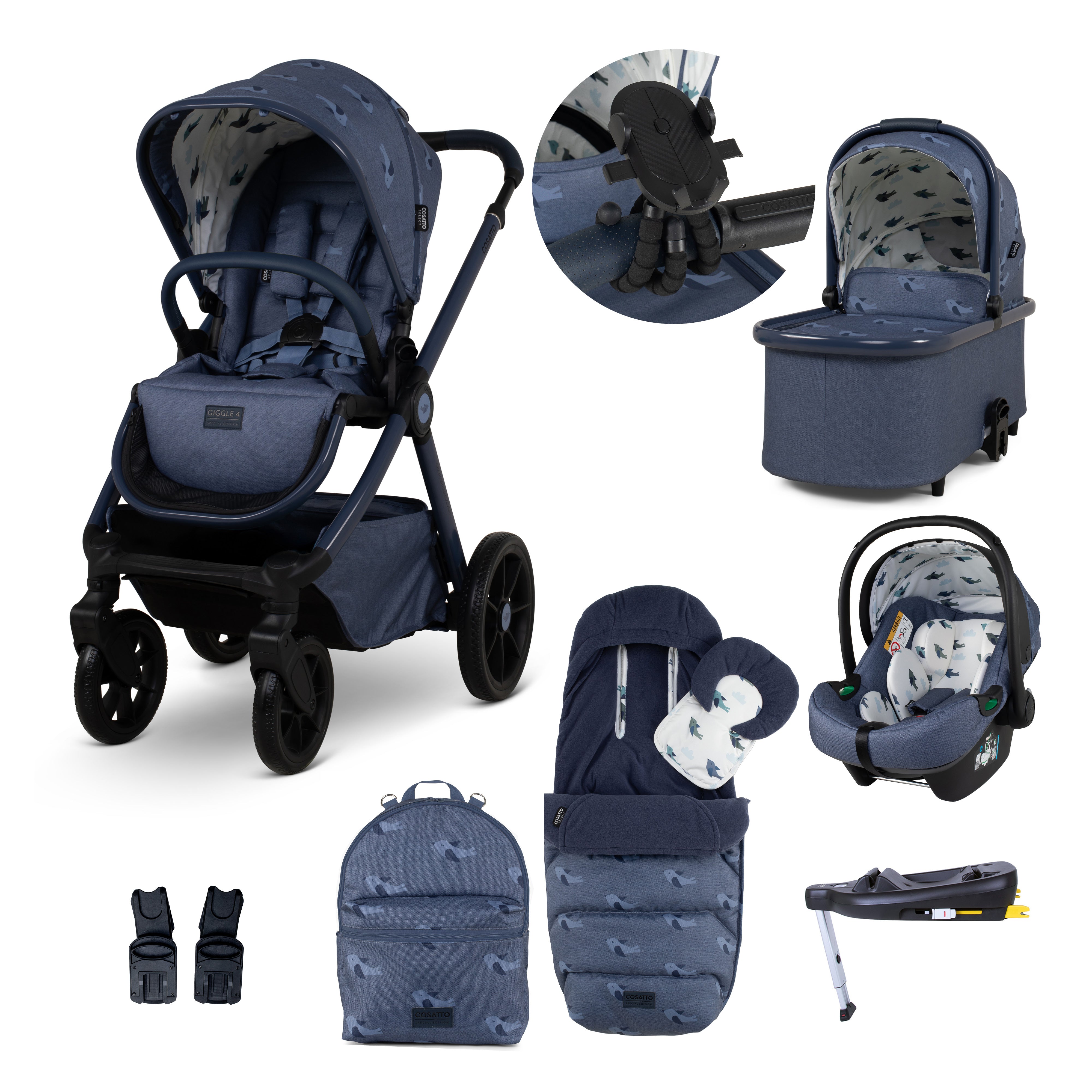 Giggle 4 Special Edition Carrito y Accesorios - Skylark