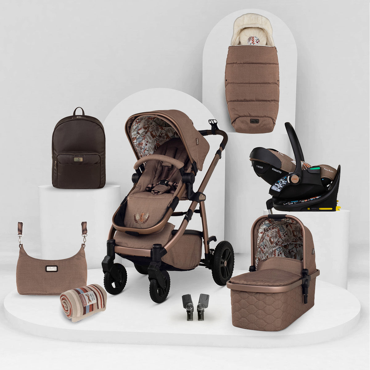 Pack Wow 3 Giratorio y Reclinable - Tiger Tale
