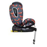 Silla de coche All in All 360 Rotate i-Size - Charcoal Mister Fox