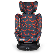 Silla de coche All in All 360 Rotate i-Size - Charcoal Mister Fox
