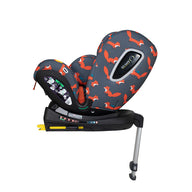 Silla de coche All in All 360 Rotate i-Size - Charcoal Mister Fox