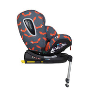 Silla de coche All in All 360 Rotate i-Size - Charcoal Mister Fox