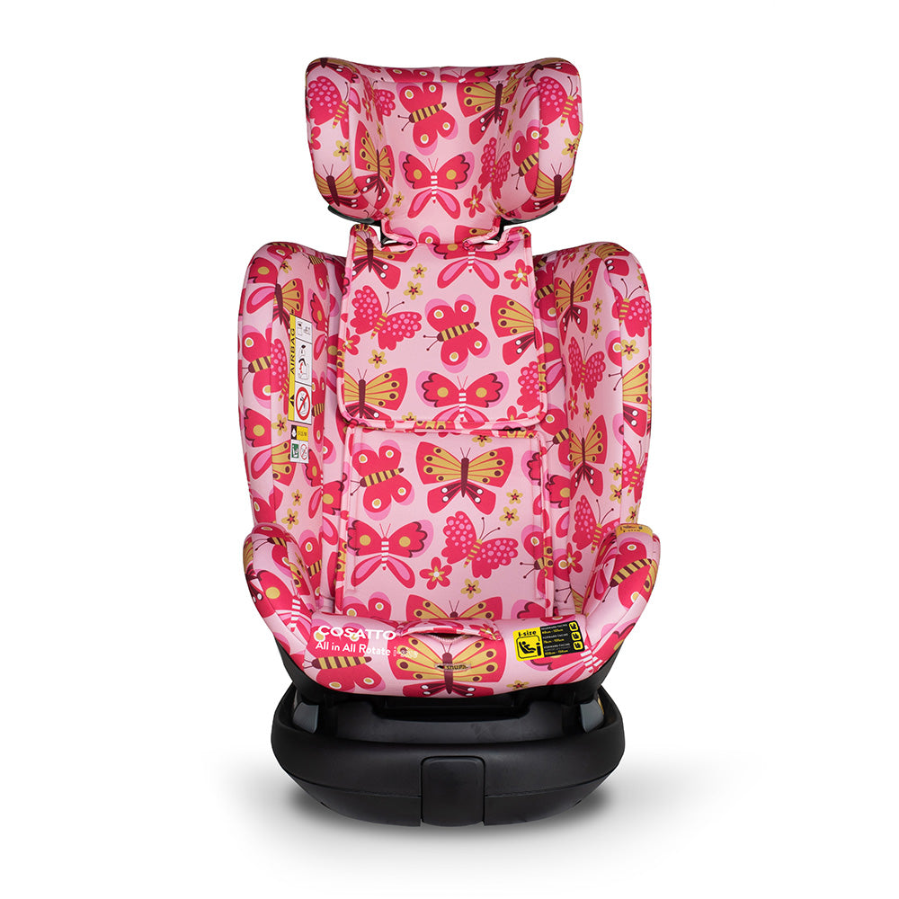 Silla de coche All in All Rotate i-Size - Flutterby Butterfly