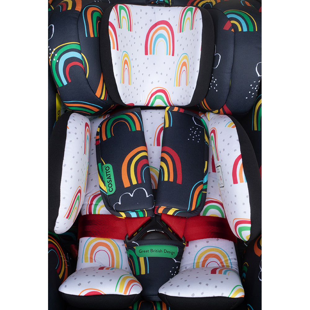 Silla de coche Come and Go i-Size 360 Rotate - Disco Rainbow