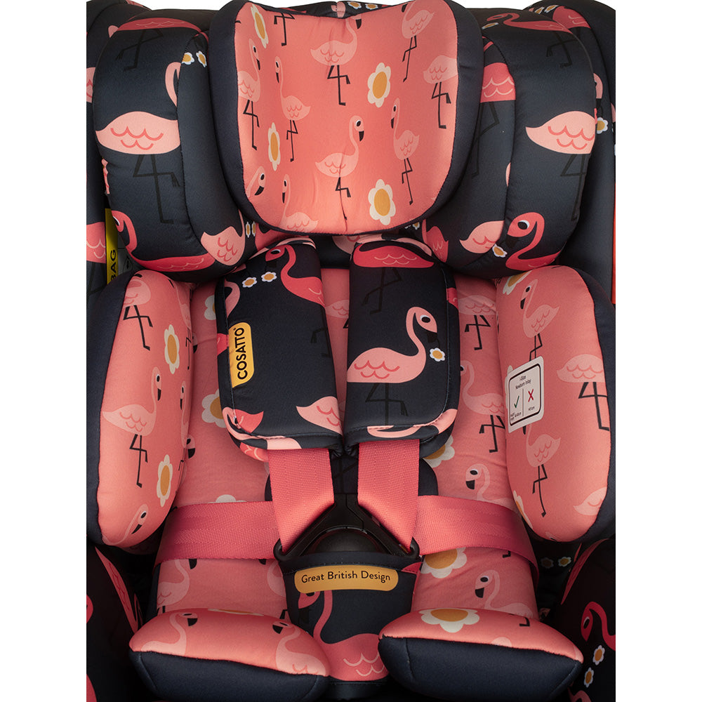 Silla de coche Come and Go i-Size 360 Rotate - Pretty Flamingo