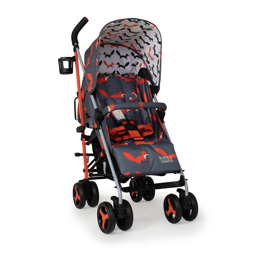 Silla de paseo Supa 3 - Charcoal Mister Fox