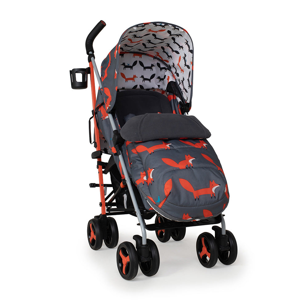 Silla de paseo Supa 3 - Charcoal Mister Fox