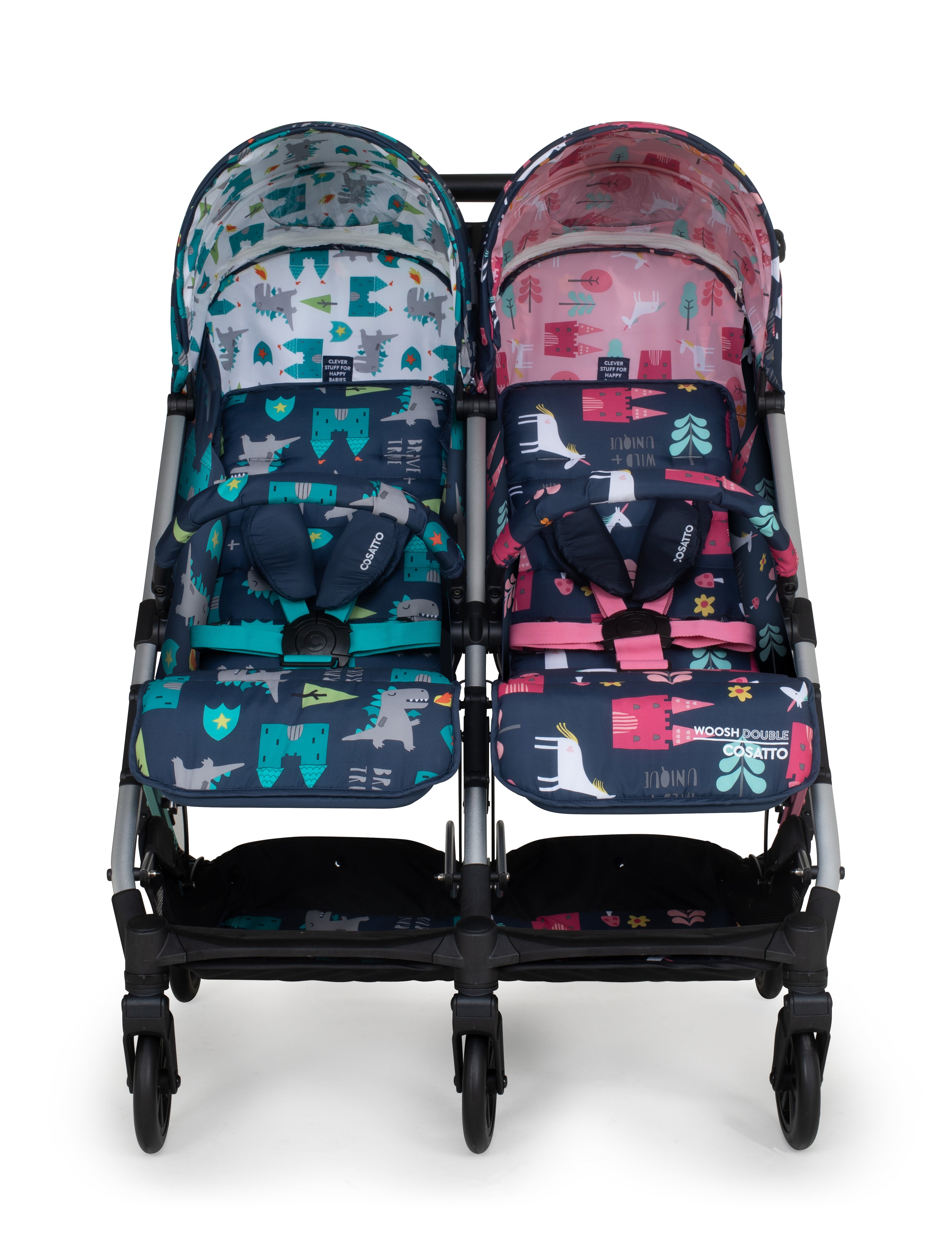 Silla de paseo Woosh Double - Fairy Tale