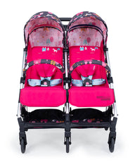 Silla de paseo Woosh Double - Unicorn Land