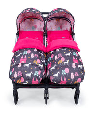 Silla de paseo Woosh Double - Unicorn Land