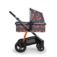 Pack Wow 2 con silla de coche - Charcoal Mister Fox
