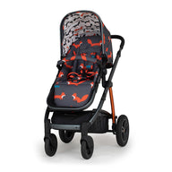 Pack Wow 2 con silla de coche - Charcoal Mister Fox
