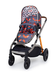 Pack Wow XL con Carrito y Silla de Paseo - Charcoal Mister Fox