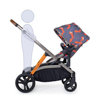 Pack Wow XL con Carrito y Silla de Paseo - Charcoal Mister Fox