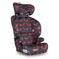 Zoomi 2 i-Size - Charcoal Mister Fox